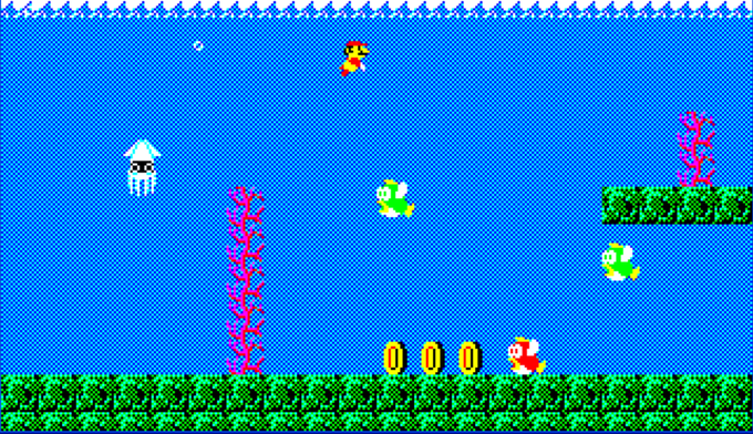 Super Mario Bros Special Hudson Soft screen 1