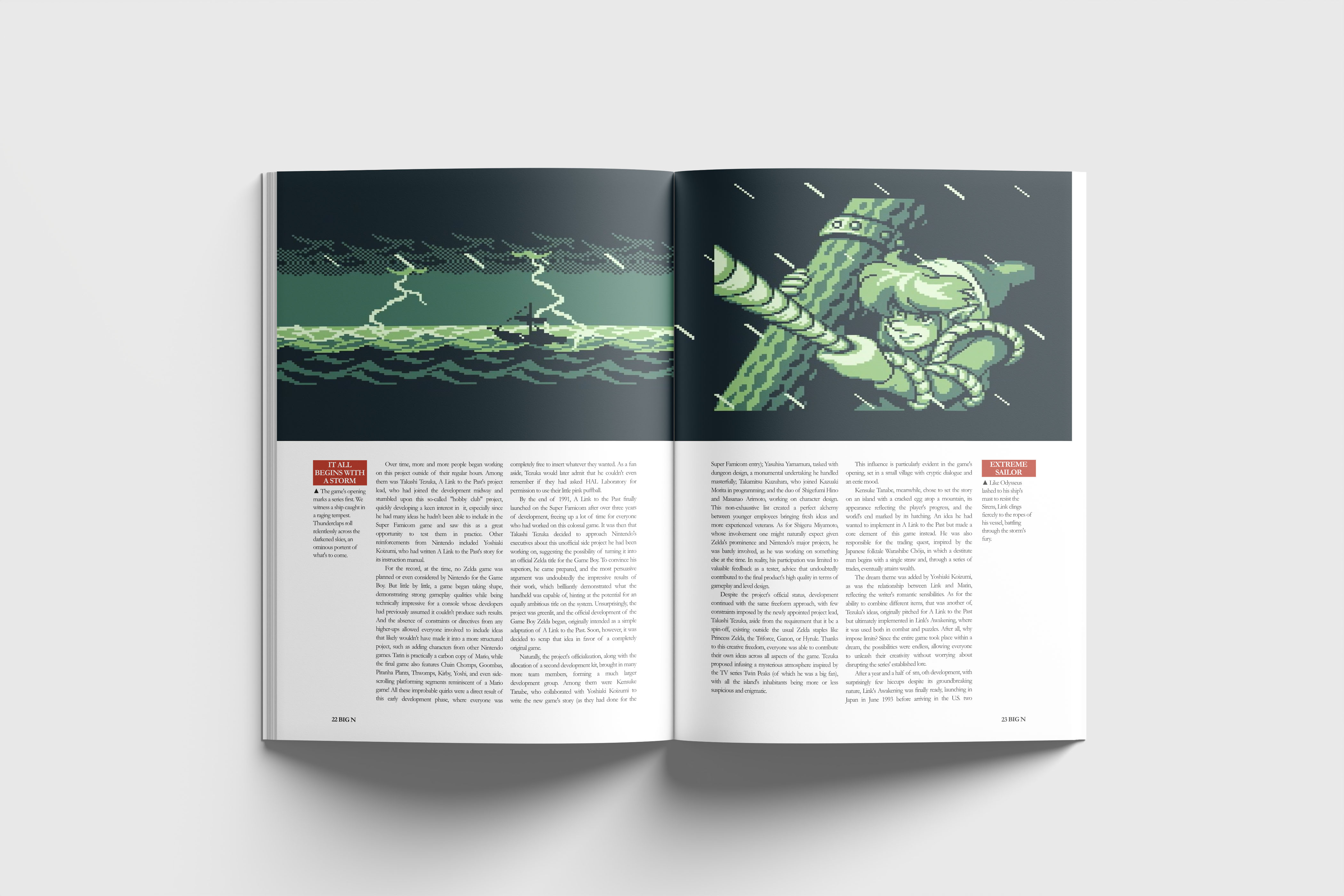 Big N Nintendo Zelda Link's Awakening 1