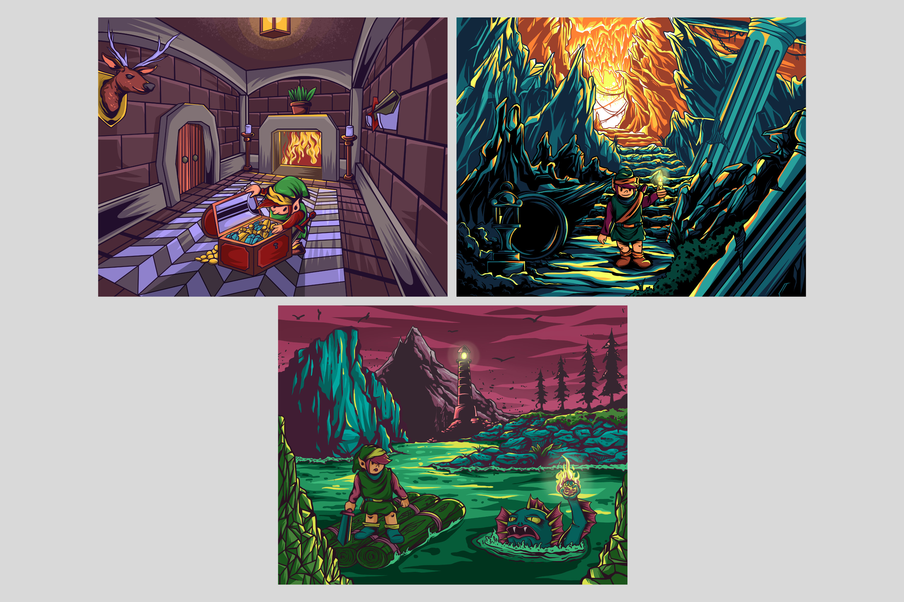 The Legend Of Zelda Fan Book bonus Artworks1